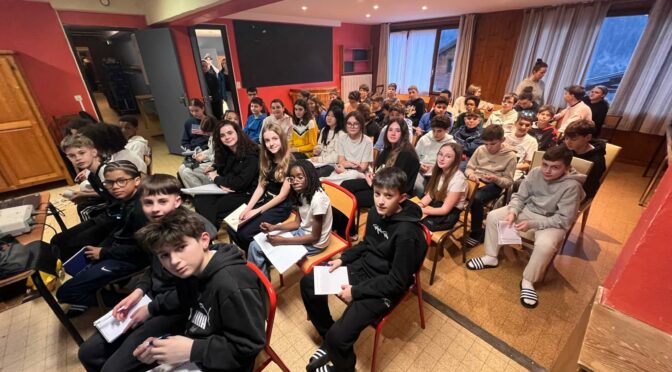 Voyage et arrivée à Châtel